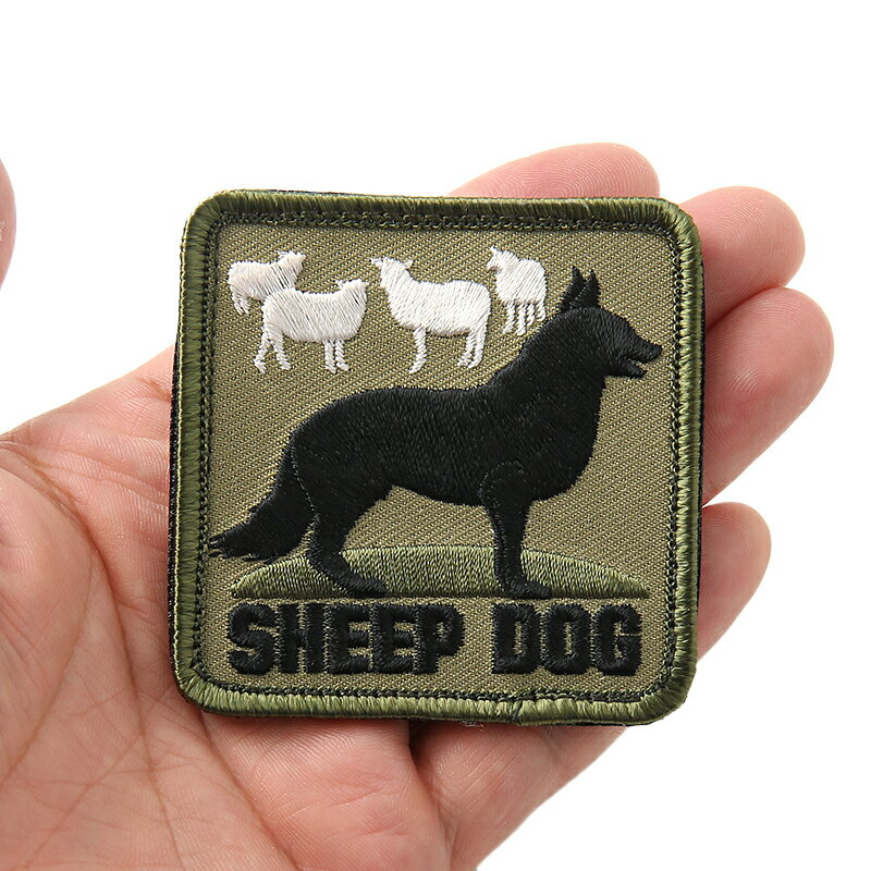 クーポンで15%OFF★ROTHCO ロスコ 72206 SHEEP DOG パッチ【WIP】【So】【T】