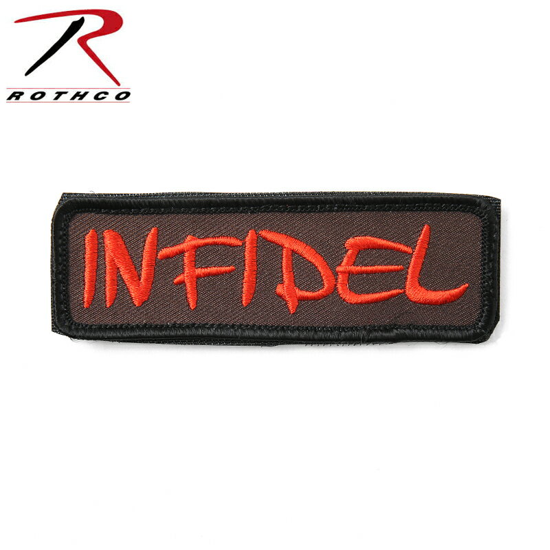 クーポンで10%OFF★ROTHCO ロスコ 72188 INFIDEL パッチ【WIP】【So】【T】