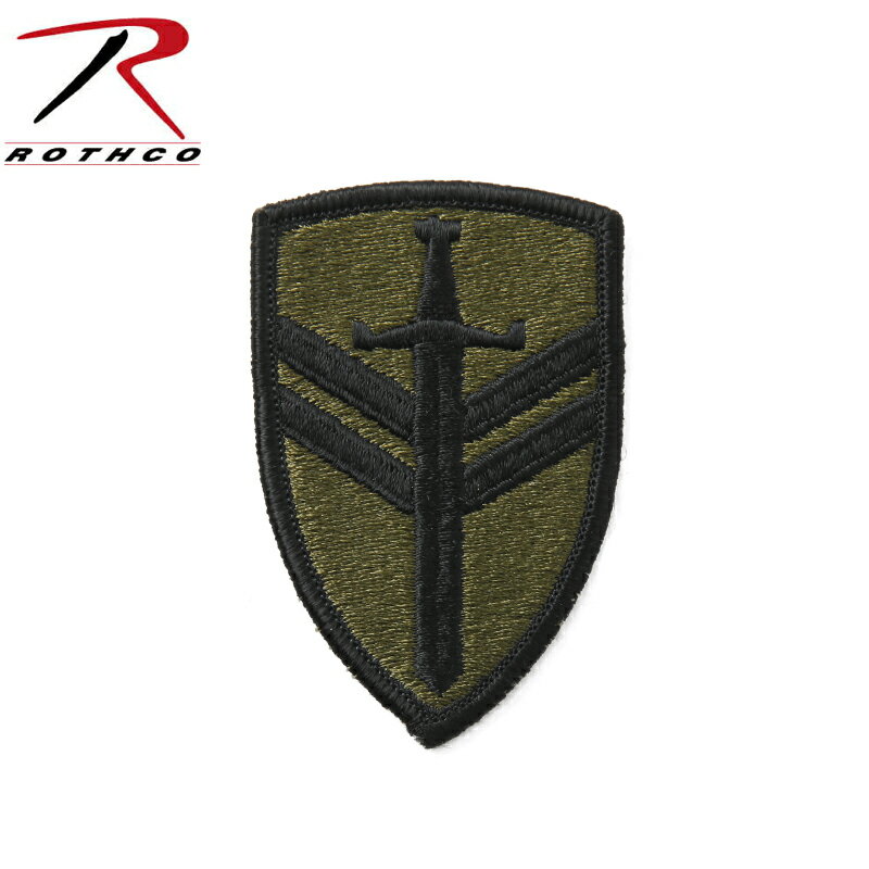クーポンで15%OFF★ROTHCO ロスコ 72143 2ND SUPPORT COMMAND パッチ【WIP】【So】【T】