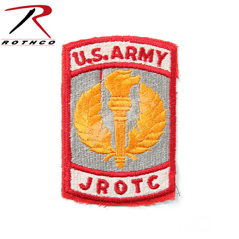 クーポンで10%OFF★ROTHCO ロスコ 72148 US ARMY JROTC パッチ【WIP】【So】【T】