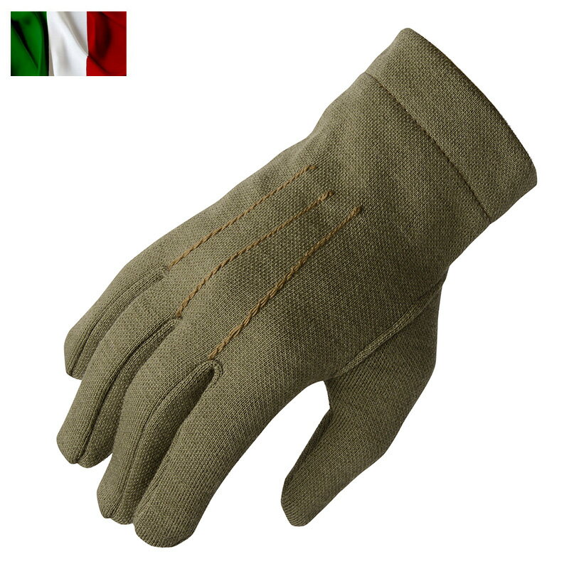 実物 新品 イタリア軍 AF ウールグローブ オリーブ《WIP03》【クーポン対象外】【T】