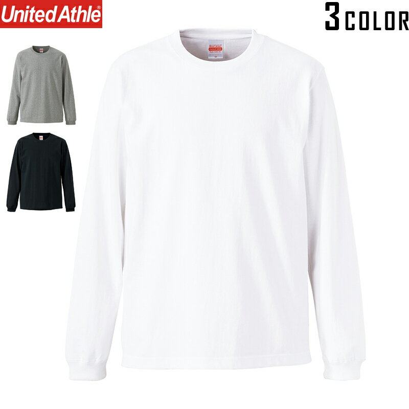 クーポンで最大15%OFF★【メーカー取次】United Athle ユナイテッドアスレ 7.1オンス ヘヴィーウェイト ロングスリーブ Tシャツ（1.6インチリブ） 4262-01《WIP03》【Sx】【T】