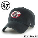 クーポンで最大15%OFF★【メーカー取次】’47 Brand フォーティーセブン・ブランド 14751141 47 CLEAN UP スクリプト シンシナティ・レッズ ブラック【Sx】【R】|キャップ メンズ 帽子 アメカジ ベースボールキャップ ストリートファッション シンシナティレッズ
