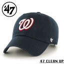クーポンで最大15%OFF★【メーカー取次】’47 Brand フォーティーセブン・ブランド 14751194 47 CLEAN UP ワシントン・ナショナルズ ネイビー【Sx】【R】