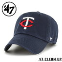 クーポンで最大15%OFF★【メーカー取次】’47 Brand フォーティーセブン・ブランド 14751195 47 CLEAN UP ミネソタ・ツインズ ネイビー【Sx】【R】