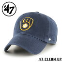 クーポンで最大15%OFF★【メーカー取次】’47 Brand フォーティーセブン・ブランド 14751196 47 CLEAN UP ミルウォーキー・ブリュワーズ ネイビー【Sx】【R】