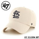 クーポンで最大15%OFF★【メーカー取次】’47 Brand フォーティーセブン・ブランド 14751247 47 CLEAN UP ノーループラベル セントルイス・カージナルス ボーン【Sx】【R】