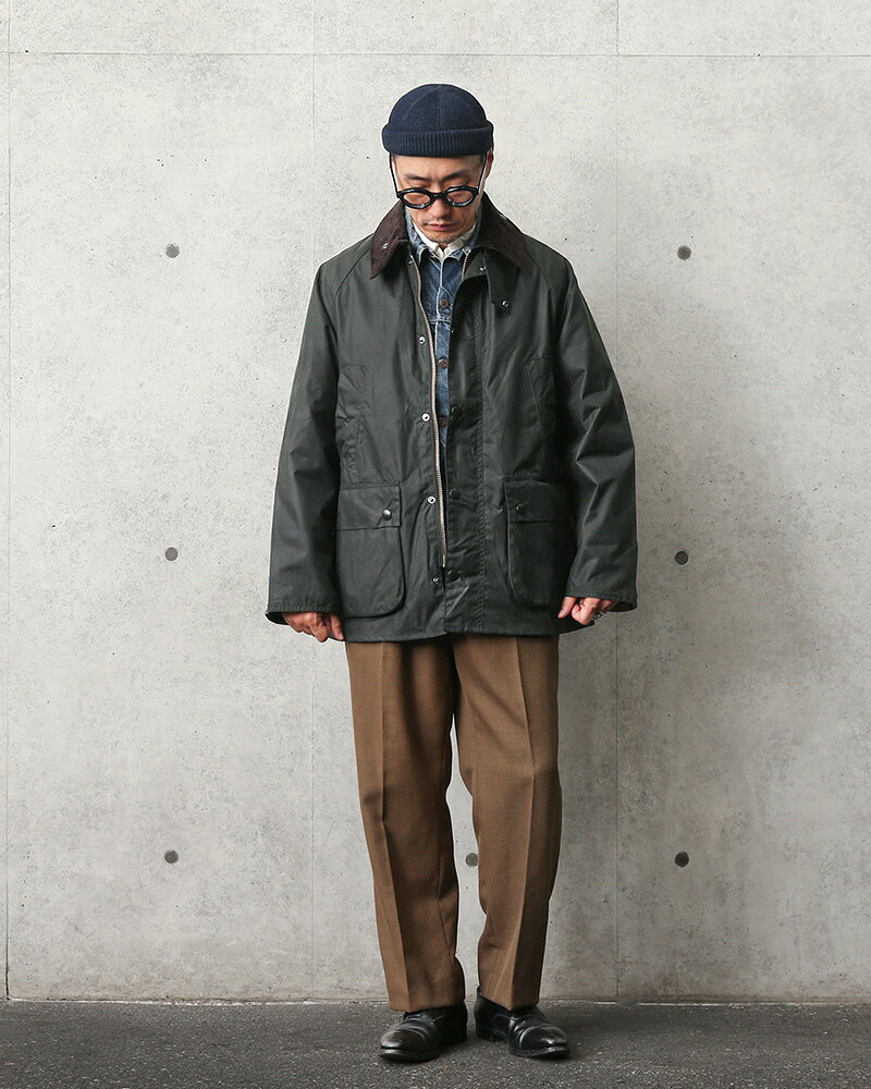 【最短即日発送】クーポンで15%OFF★Barbour バブアー MWX1679 OVERSIZE WAX BEDALE（オーバーサイズ ワックス ビデイル）【Sx】【T】｜ワックスドジャケット オイルドジャケット メンズ アウター 渋い おしゃれ 大きいサイズ wip03-10104288 ミリタリーWAIPER 楽天市場店 サンプル画像2