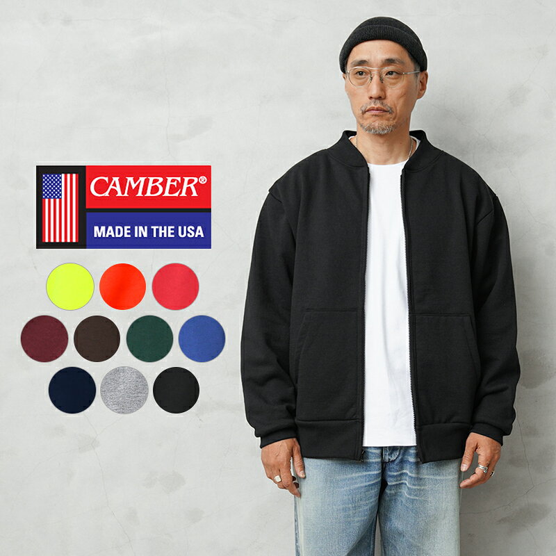 【最短即日発送】クーポンで15%OFF★CAMBER キャンバー CAM130 12.5oz ヘビーウェイト ニットカラー ジャケット サーマルライナー MADE IN USA【T】