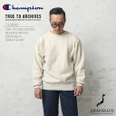 【最短即日発送】Champion チャンピオン TRUE TO ARCHIVES C3-Q042 リバースウィーブ 2ndパテントモデル クルーネック スウェットシャツ 日本製【クーポン対象外】【T】|メンズ トップス トレーナー ブランド おしゃれ 大きいサイズ トゥルートゥーアーカイブス