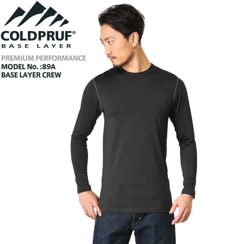 【最短即日発送】★COLDPRUF コールドプラフ PREMIUM PERFORMANCE 89A ベースレイヤー クルーネック【T】【クーポン対象外】