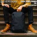 EVERGOODS エバーグッズ CIVIC PANEL LOADER 24L バックパック / デイパック SOLUTION BLACK【クーポン対象外】【R】|メンズファッション バリスティックナイロン 耐水 撥水 アウトドア 通勤 通学 タウンユース 旅行 PC収納 黒 バッグ おしゃれ