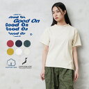 【最短即日発送】クーポンで最大15%OFF★Good On グッドオン GOST-2108 KULUKULU S/S Tシャツ レディース 日本製【Sx】【T】|トップス カットオフ 半袖 無地 デザイン カジュアル 染め かわいい おしゃれ ブランド