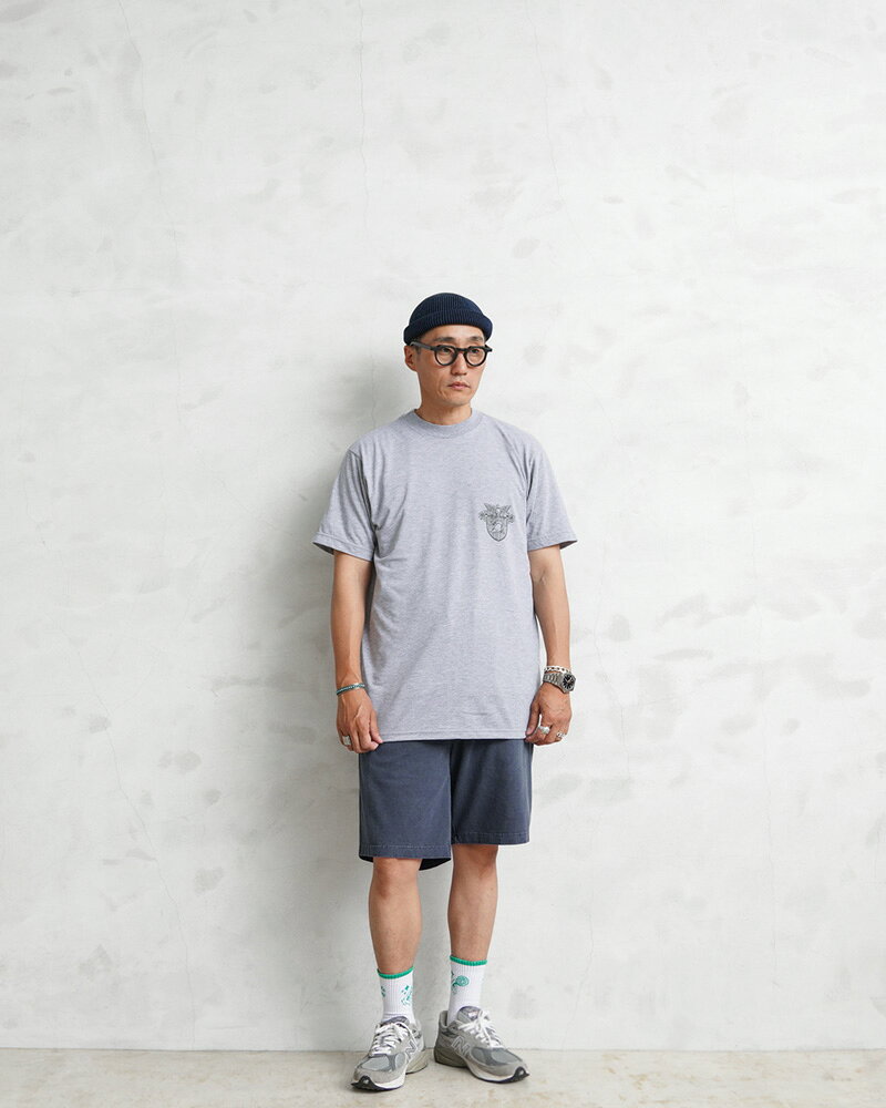 【最短即日発送】クーポンで15%OFF★Good On グッドオン GOPT-2301 TEE SHORTS T-ショーツ ショートパンツ 日本製【Sx】【T】｜ハーフパンツ ストリート オーバーサイズ ビッグシルエット タウンユース フェス アウトドア キャンプ 部屋着 男女兼用 ゆるコーデ wip03-10106515 ミリタリーWAIPER 楽天市場店 サンプル画像2