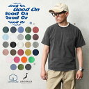 【最短即日発送】Good On グッドオン GOST-0903 S/S ポケット Tシャツ 日本製【Sx】【T】|メンズ 半袖 アメカジ 無地 ファッション カジュアル USAコットン 丸胴 顔料染め 定番 ブランド