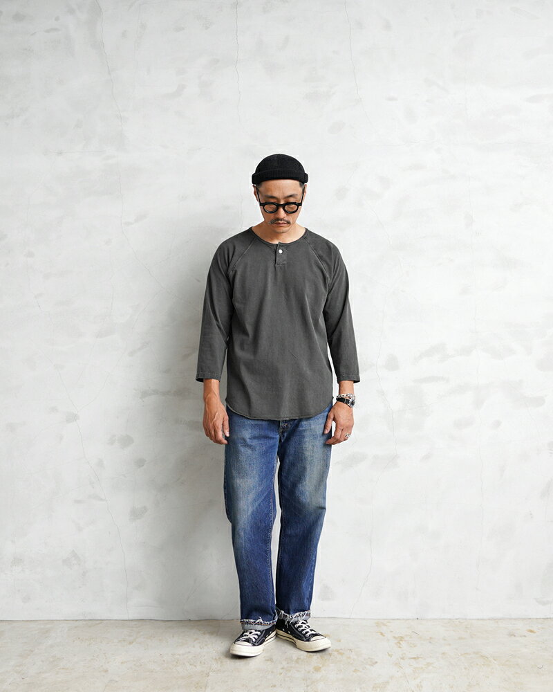 【最短即日発送】Good On グッドオン GOLT-1505 ONE BUTTON BASEBALL TEE / ワンボ...
