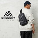 グレゴリー 【あす楽】GREGORY グレゴリー SKETCH8 RF スケッチ8 スリングバッグ / ボディバッグ【T】｜メンズ カバン ショルダーバッグ 斜めがけ ナイロン 黒 ブラック 通勤 通学 かっこいい おしゃれ アウトドア ブランド