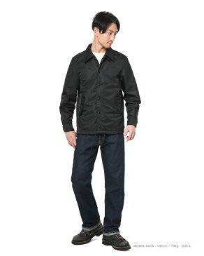【15%OFFクーポン対象】HOUSTON ヒューストン 50665 コーチジャケット