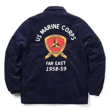 【15%OFFクーポン対象】HOUSTON ヒューストン 50621 CORDUROY COACH JACKET コーデュロイコーチジャケット