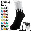 【最短即日発送】LIXTICK リックスティック DRIP SOCKS 3PACK REVERSE ドリップ ソックス リバース【クーポン対象外】【T】| 靴下...