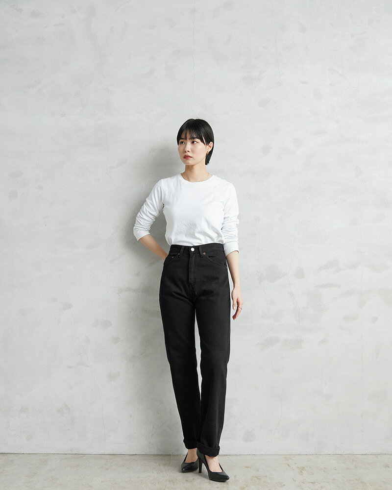 【最短即日発送】LEVI’S VINTAGE CLOTHING 50701-0028 1950年モデル 701 レディース ジーンズ オーガニックコットン BLACK【クーポン対象外】【T】｜ストレート 美脚 カジュアル パンツ 黒 大人 かわいい おしゃれ ブランド wip03-10110897 ミリタリーWAIPER 楽天市場店 サンプル画像2