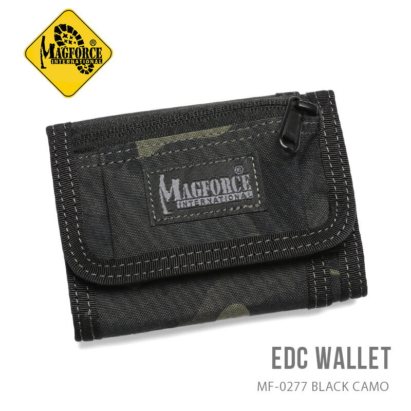 クーポンで最大18%OFF★MAGFORCE マグフォース MF-0277 EDC Card Wallet カードウォレット BLACKCAMO【T】