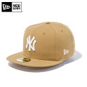 ☆【メーカー取次】NEW ERA ニューエラ 59FIFTY MLB ニューヨーク・ヤンキース ウィートXホワイト 14525198 キャップ【クーポン対象外】【R】 |メンズ 帽子 ベースボールキャップ アメカジ カジュアル カスタム59FIFTY ストリート 野球 ファッション