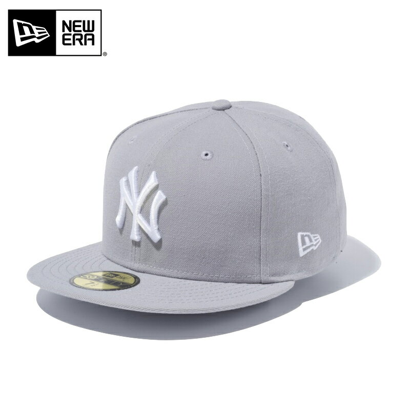 ☆【メーカー取次】NEW ERA ニューエラ 59FIFTY MLB ニューヨーク ヤンキース グレーXホワイト 13562238 キャップ【クーポン対象外】【T】