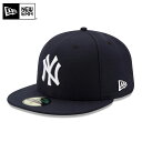 ☆【メーカー取次】NEW ERA ニューエラ 59FIFTY MLB On-Field ニューヨーク・ヤンキース ネイビー 14524865 キャップ【クーポン対象外】【R】 |メンズ 野球帽 ベースボールキャップ 帽子 アメカジ スポーツ ファッション オーセンティック 吸汗速乾