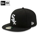 今なら10%OFF☆NEW ERA ニューエラ 59FIFTY MLB On-Field シカゴ・ホワイトソックス ブラック 13555011 キャップ