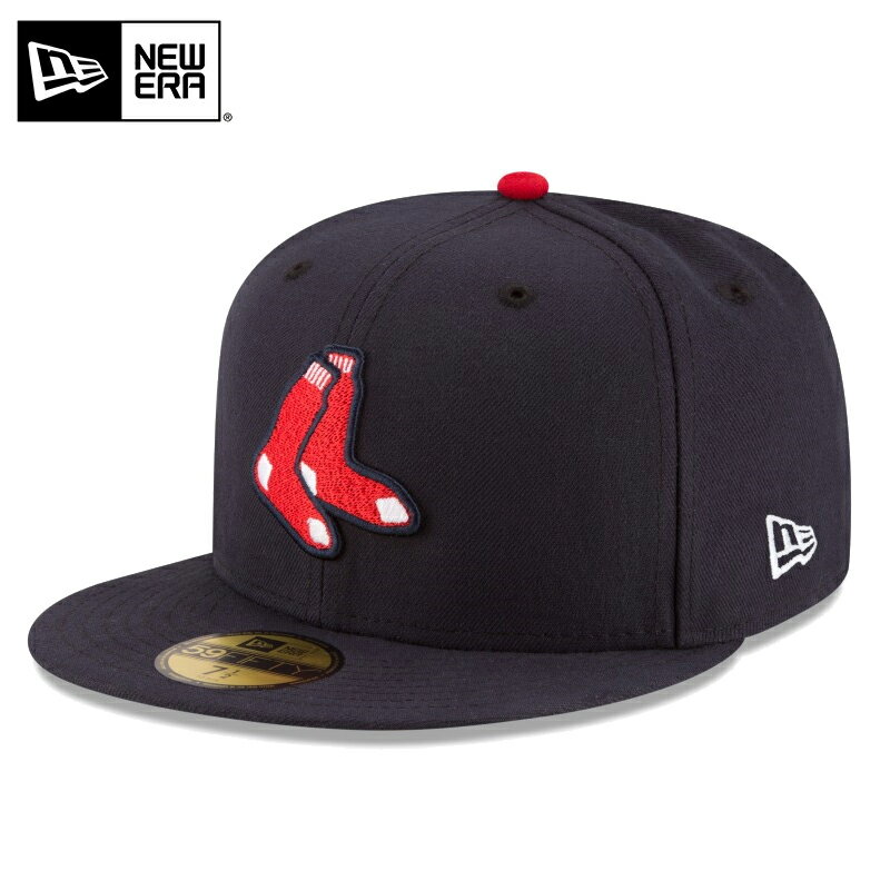 ☆【メーカー取次】NEW ERA ニューエラ 59FIFTY MLB On-Field ボストン レッドソックス ネイビー 13555015 キャップ【クーポン対象外】【T】