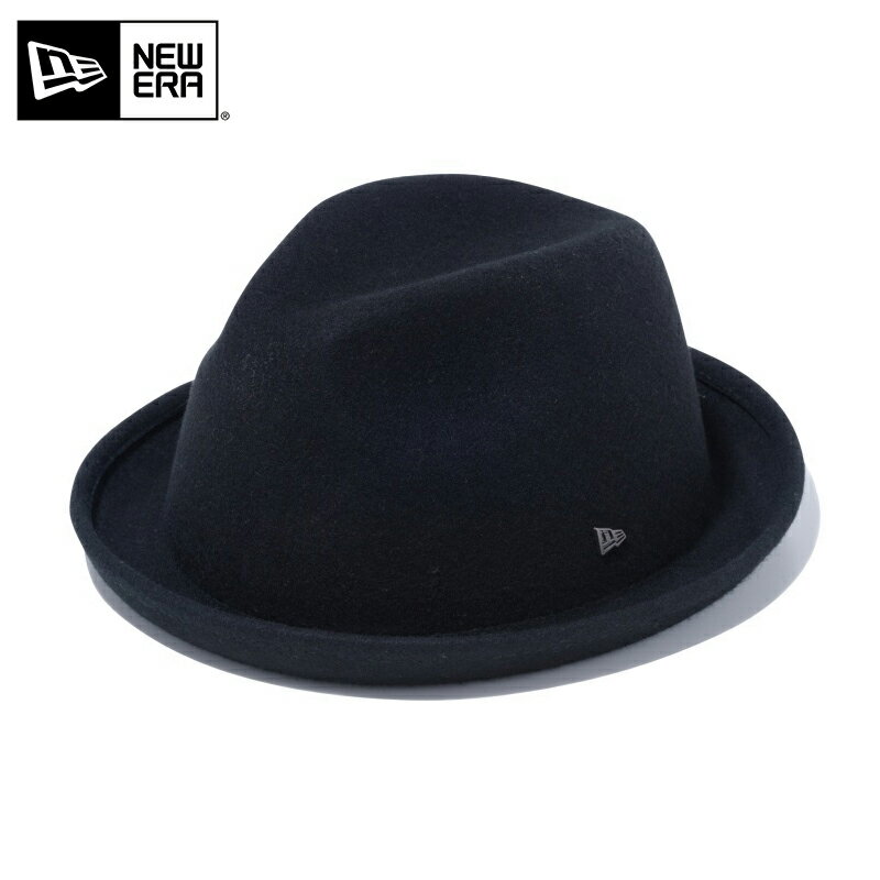 今なら10%OFF☆【メーカー取次】NEW ERA ニューエラ Felt Hat The Fedora フェドーラ ハット / 帽子 ブラック 12018920【クーポン対象外】【T】