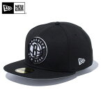 ☆【メーカー取次】NEW ERA ニューエラ 59FIFTY NBA ブルックリン・ネッツ ブラック 13562262 キャップ【クーポン対象外】【T】 / メンズ レディース カジュアル ストリート 帽子 ベースボールキャップ メジャーリーグ ロゴ 刺繍 野球 球団