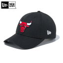 ☆【メーカー取次】NEW ERA ニューエラ 9FORTY シカゴ・ブルズ ブラック 14525029 キャップ【クーポン対象外】【R】|メンズ ベースボールキャップ 帽子 アメカジ NBA メンズファッション ベルクロ サイズ調整 カジュアル ストリート ブランド
