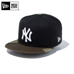 ☆【メーカー取次】NEW ERA ニューエラ Youth キッズ用 9FIFTY MLB ニューヨーク ヤンキース ブラックXウッドランド 13565783 キャップ【クーポン対象外】【T】