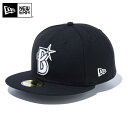 ☆【メーカー取次】NEW ERA ニューエラ NPB 59FIFTY 横浜DeNAベイスターズ ブラックXホワイト 13562201 キャップ 【クーポン対象外】【T】｜メンズ レディース ベースボールキャップ ハット 帽子 ブランド おしゃれ 刺繍 ロゴ