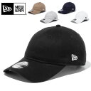 ☆【メーカー取次】NEW ERA ニューエラ 9TWENTY ロングバイザー ウォッシュドコットン ベーシック キャップ【クーポン対象外】【R】|ベースボールキャップ メンズ レディース ストリート アウトドア 帽子 ブランド アジャスター 刺繍 ロゴ