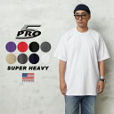 【最短即日発送】PRO5 プロファイブ PRO5-1 SUPER HEAVY T-SHIRT 6.7オンス スーパー ヘビー Tシャツ【クーポン対象外】【T】|メンズ ファッション アメカジ ヘビーウェイト カジュアル USコットン 半袖 頑丈 タフ レイヤード 無地 シンプル 定番