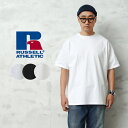 【最短即日発送】RUSSELL ラッセル RJ-1037 U.S.Heavy Cotton Jersey S/S T ヘビーコットン Tシャツ【クーポン対象外】【T】|メンズ アメカジ メンズファッション 無地 厚手 半袖 カジュアル トップス USAコットン 丈夫 耐久性 インナー スタンダード ブランド