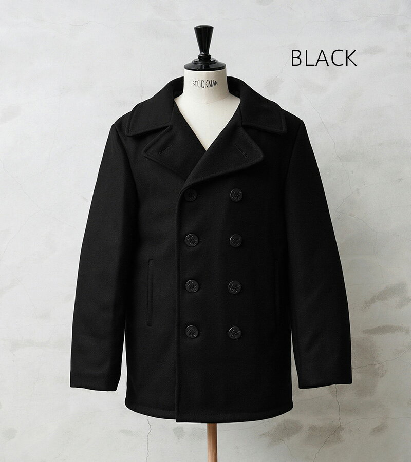 【最短即日発送】ポイント10倍！Schott ショット USA LINE 740 32oz ダブルブレスト ウール ピーコート MADE IN USA【7】【クーポン対象外】【T】｜ウールコート メンズ アウター メルトン キルティング ヴィンテージ ブランド 大きいサイズ 米国製 wip03-10105563 ミリタリーWAIPER 楽天市場店 サンプル画像3