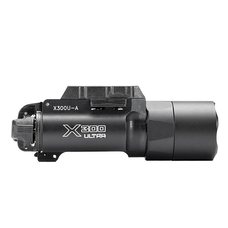 ミリタリーWAIPER 楽天市場店のSUREFIRE シュアファイア X300U-A LEDウェポンライト / フラッシュライト 1000ルーメン BLACK【クーポン対象外】【T】｜ミリタリー タクティカル 軍用品 ミルスペック ハンドガン サバゲー アウトドア ミリタリーファッション 軍用 装備品 アクセサリー｜アングル2