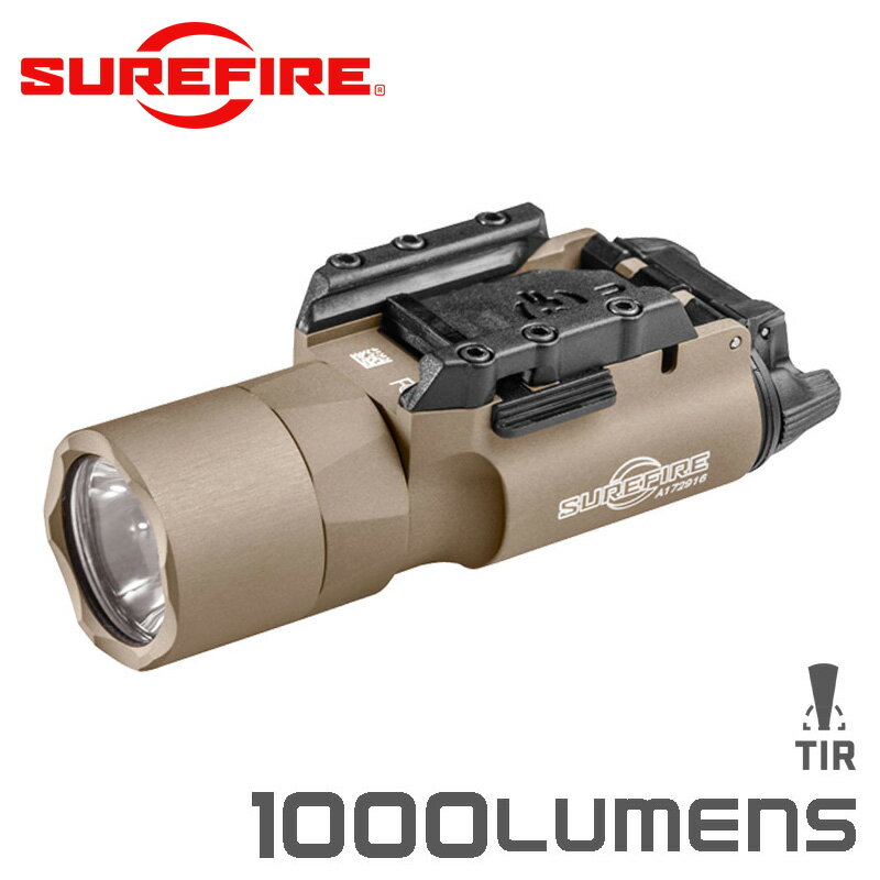 SUREFIRE シュアファイア X300U-A LEDウェポンライト / フラッシュライト 1000ルーメン TAN（X300U-A-TN）