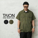 【最短即日発送】クーポンで最大15%OFF★TAION タイオン TAION-019SHNDML-1 MILITARY LINE ノンダウン ハーフスリーブシャ...