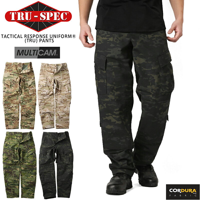 ☆TRU-SPEC トゥルースペック Tactical Response Uniform パンツ MULTICAM FAMILY 1266 MultiCam / 1321 Arid / 1323 Tropic / 1226 Black【クーポン対象外】【T】