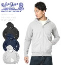 クーポンで最大18%OFF★Velva Sheen ベルバシーン 161154 MADE IN USA 10oz ダブルジップ スウェットパーカ【T】