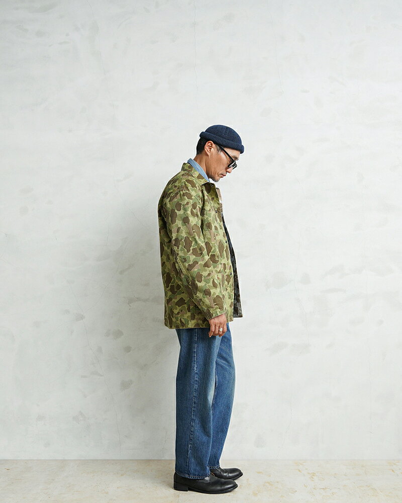 【最短即日発送】WAIPER.inc 米軍 1940's U.S.M.C. P-42 1st Pattern ダックハンターカモ リバーシブル ユーティリティジャケット【WP1096】【クーポン対象外】【T】