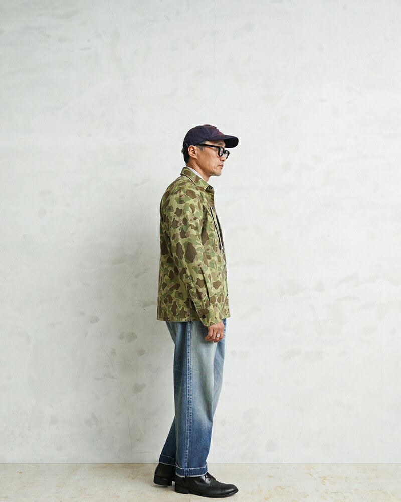 【最短即日発送】WAIPER.inc 米軍 1940's U.S.M.C. Marine Parachute ダックハンターカモ リバーシブル パラマリンジャケット【WP1145】【クーポン対象外】【T】