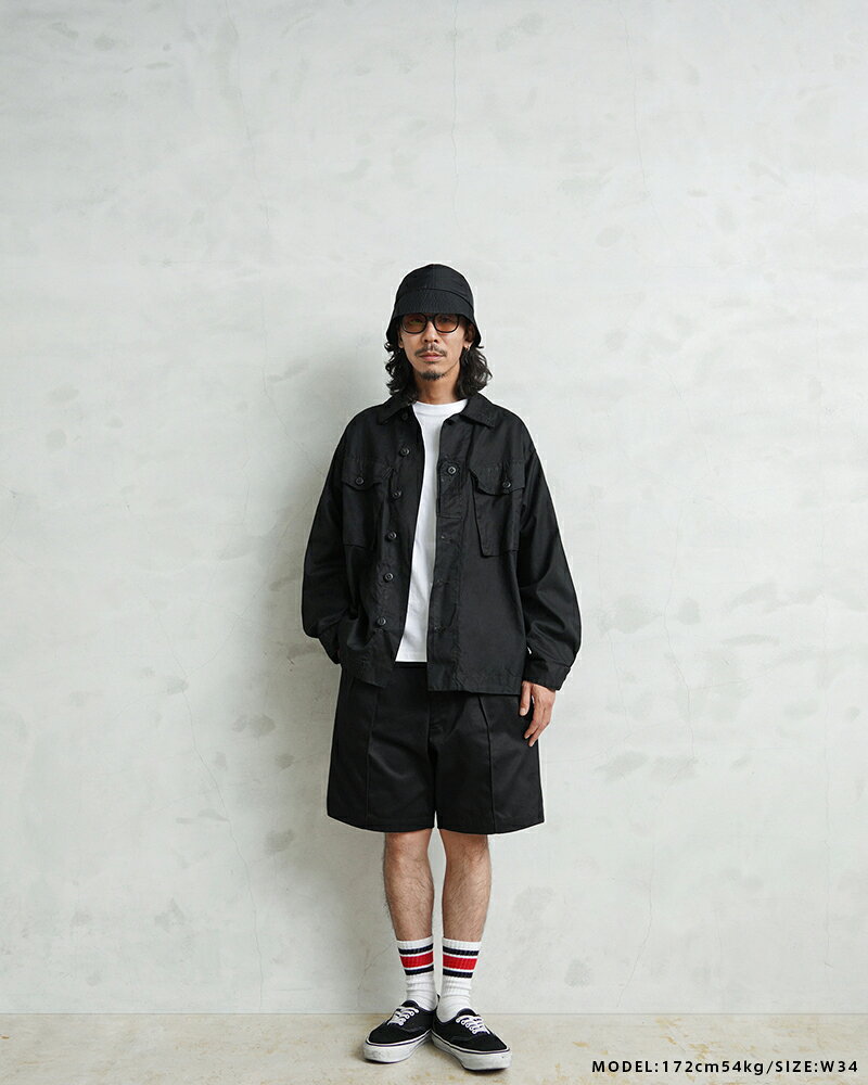 【最短即日発送】WAIPER.inc 米軍 50's UNIFORM TWILL SHADE No.1 チノショーツ【WP1183】【クーポン対象外】【T】 wip03-10114737 ミリタリーWAIPER 楽天市場店 サンプル画像3