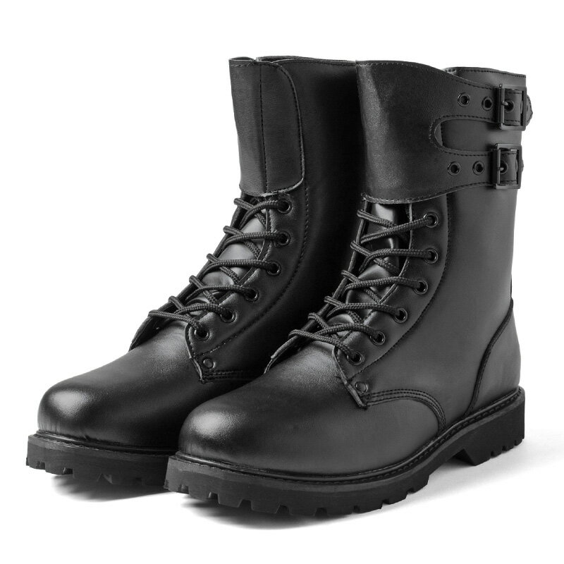 クーポンで最大15%OFF★新品 フランス軍タイプ バックルブーツ 【T】｜アメカジ コンバットブーツ レプリカ 革靴 ワークブーツ 軍物 シューズ ミリタリーファッション カジュアル 革 靴 メンズ ミリタリー アウトドア