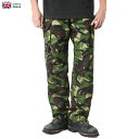 実物 新品 イギリス軍 WINDPROOF リップストップ コンバットパンツ DPM CAMO / メンズ レディース ボトムス カジュアル ミリタリーパンツ ...
